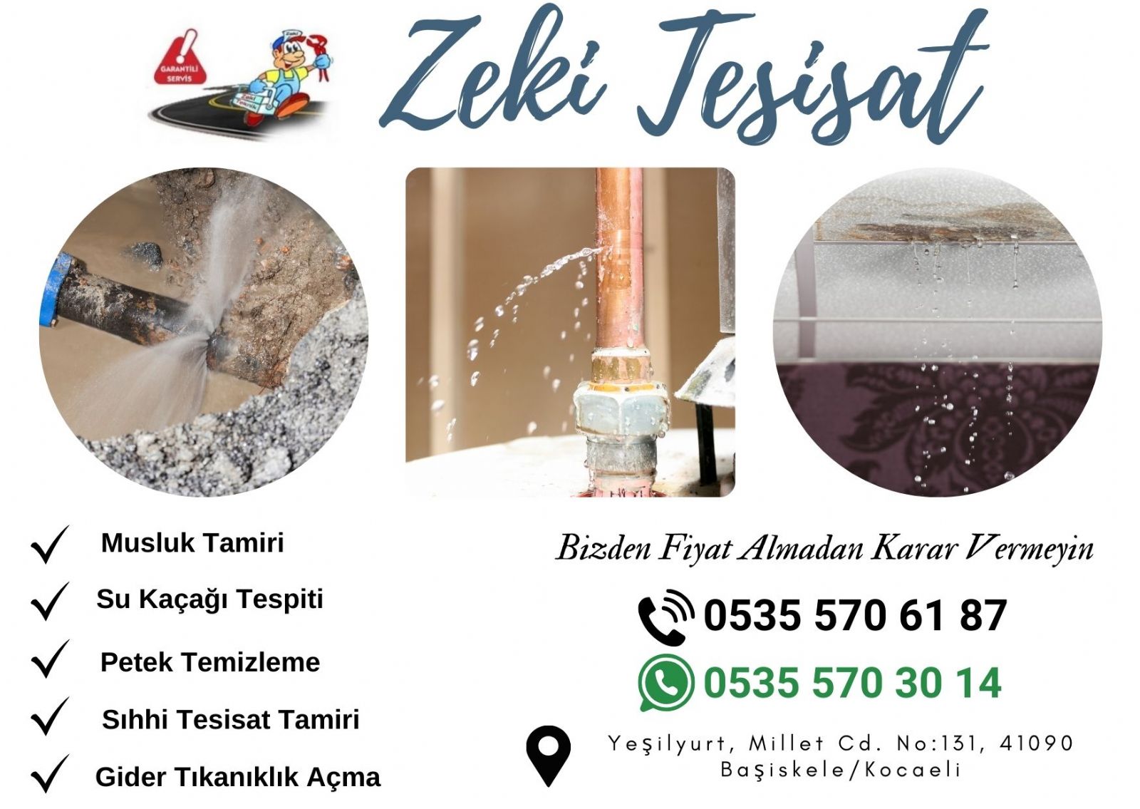 Başiskele Su Kaçağı Tespiti